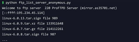 myftp|python ftplib ftp.